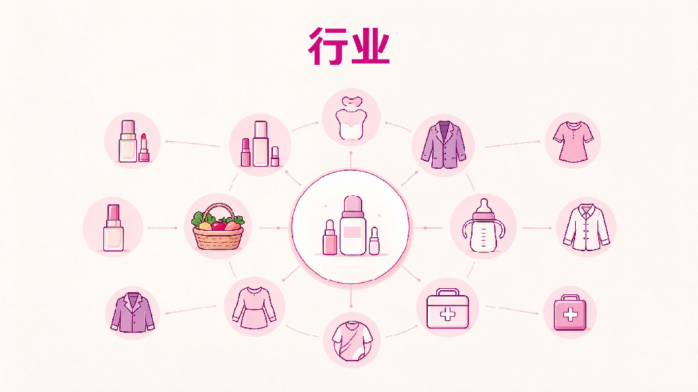 示意图：微分销适用行业盘点