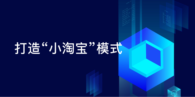 打造“小淘宝”模式