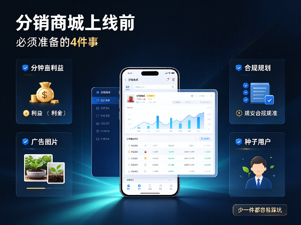 分销商城上线必做 4 件事，裂变起不来别只怪系统