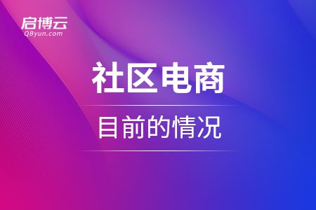 社区电商目前的情况